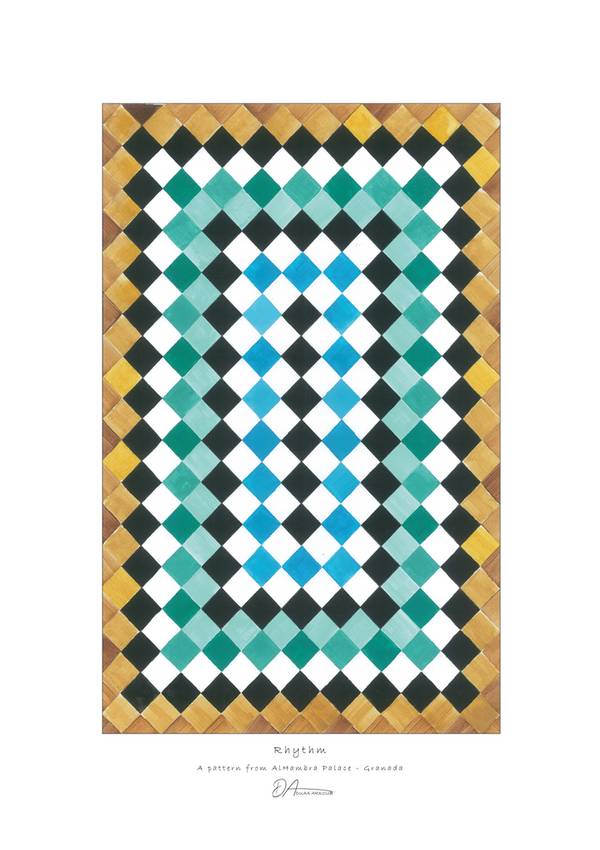 Rhythm — Islamic Geometric Art Print | DAR Art Studio