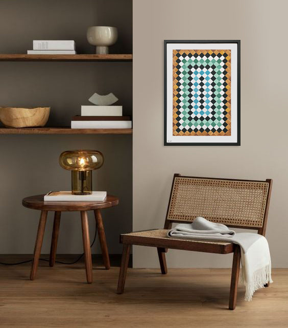 Rhythm — Islamic Geometric Art Print | DAR Art Studio