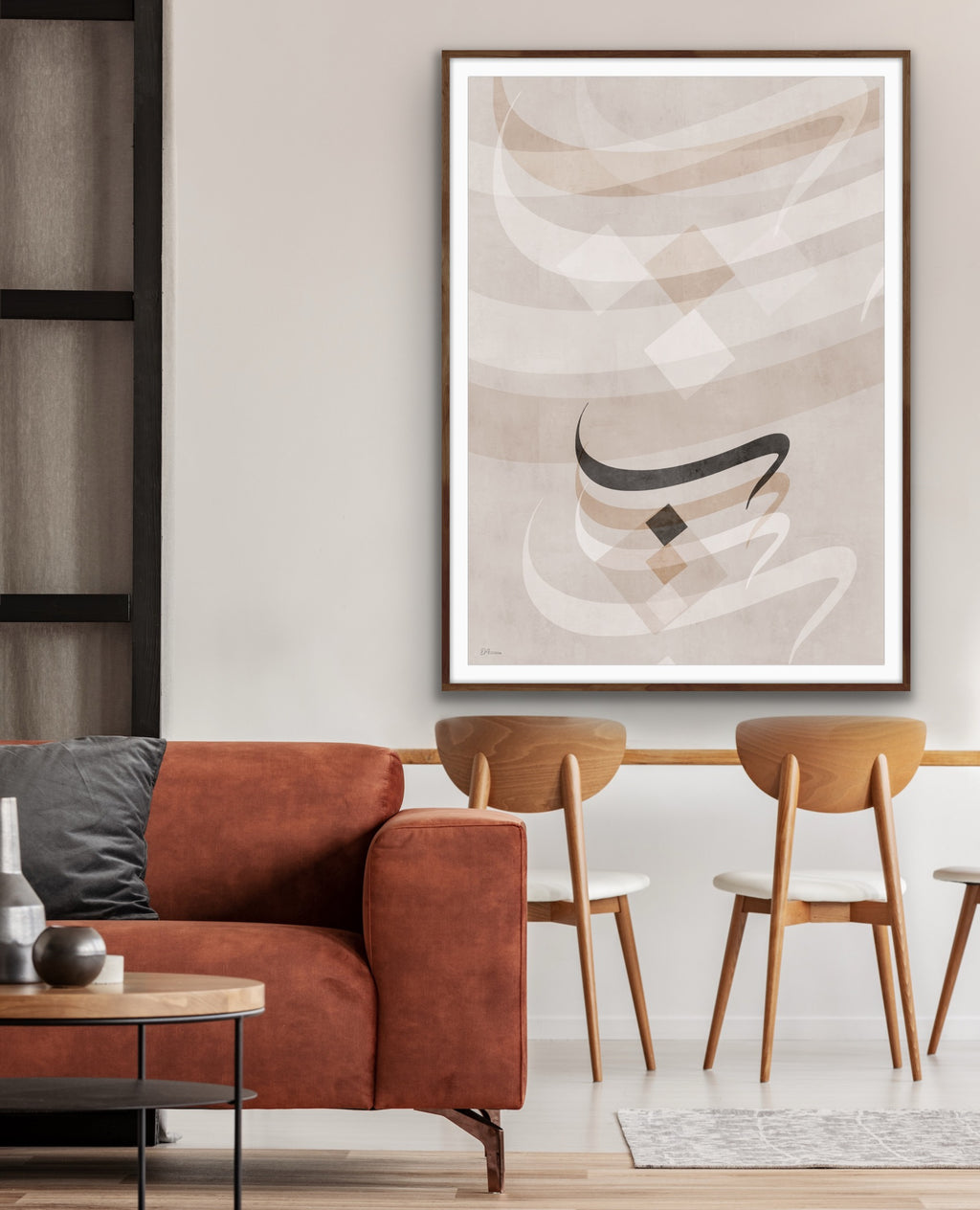 Asal — Corak dari Damascus | Cetakan Seni Geometri Islam | Studio Seni DAR