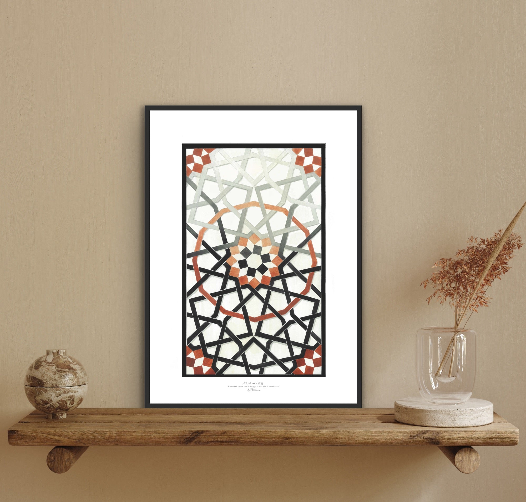 Continuity — A pattern from the Umayyad Mosque | DAR Studio Arts