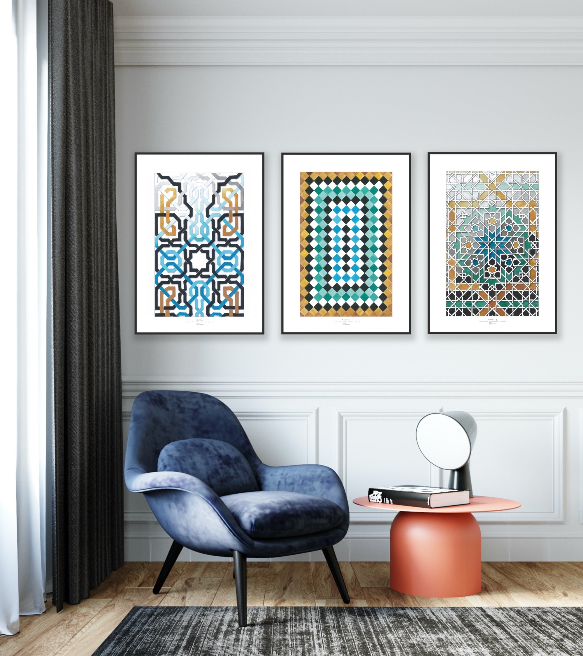 Unity — A pattern from AlHambra Palace | DAR Studio Arts