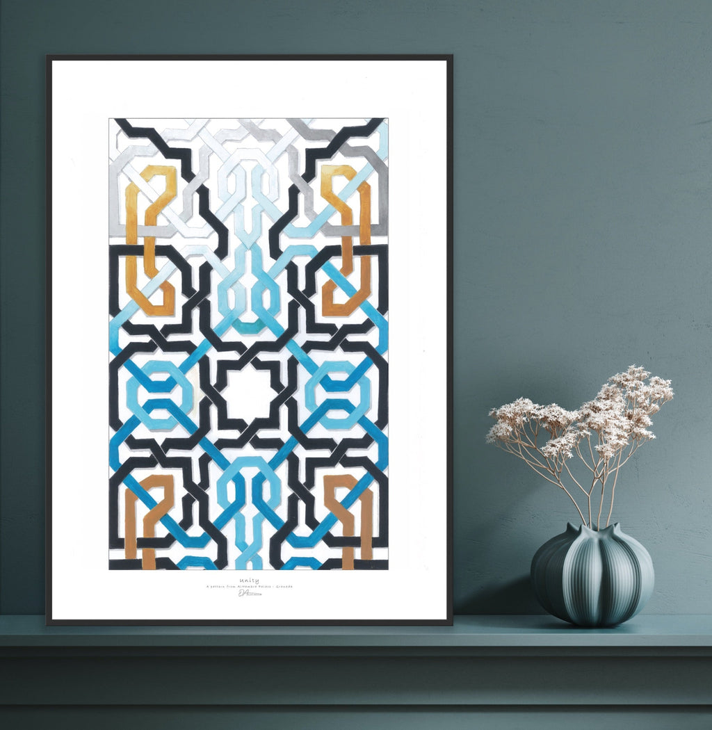 Unity — A pattern from AlHambra Palace | DAR Studio Arts