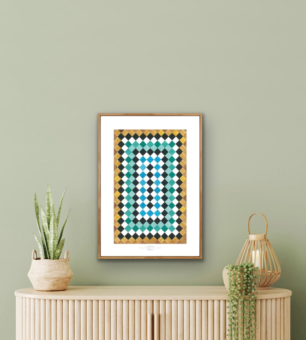 Rhythm —A pattern from AlHambra Palace | DAR Studio Arts