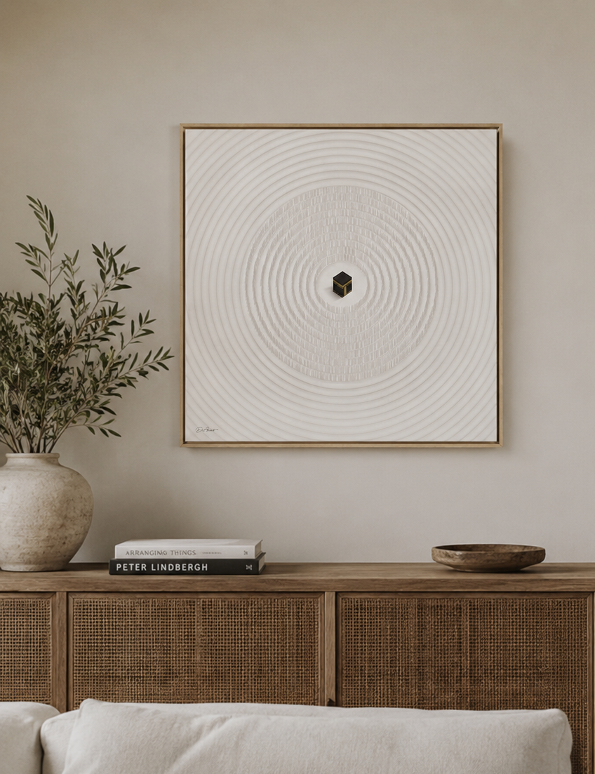Asal — Corak dari Damascus | Cetakan Seni Geometri Islam | Studio Seni DAR